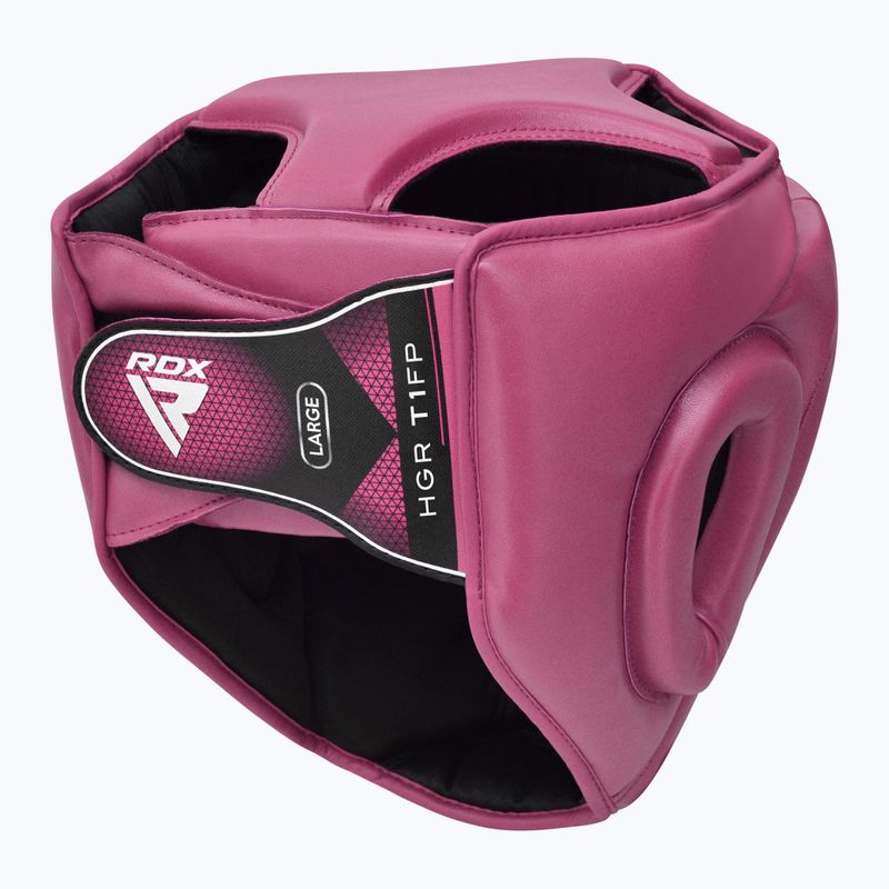 Bokso šalmas RDX Guard Grill T1 pink 5