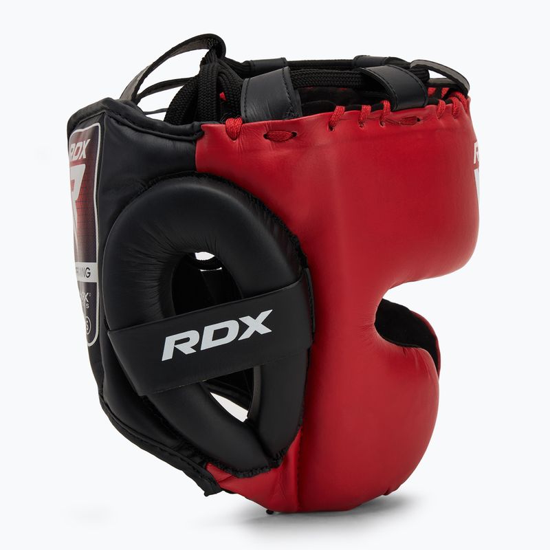 Bokso šalmas RDX Guard Grill T1 red 2