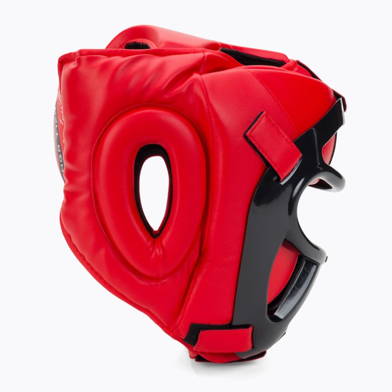 Bokso šalmas RDX Guard Grill T1 red 2