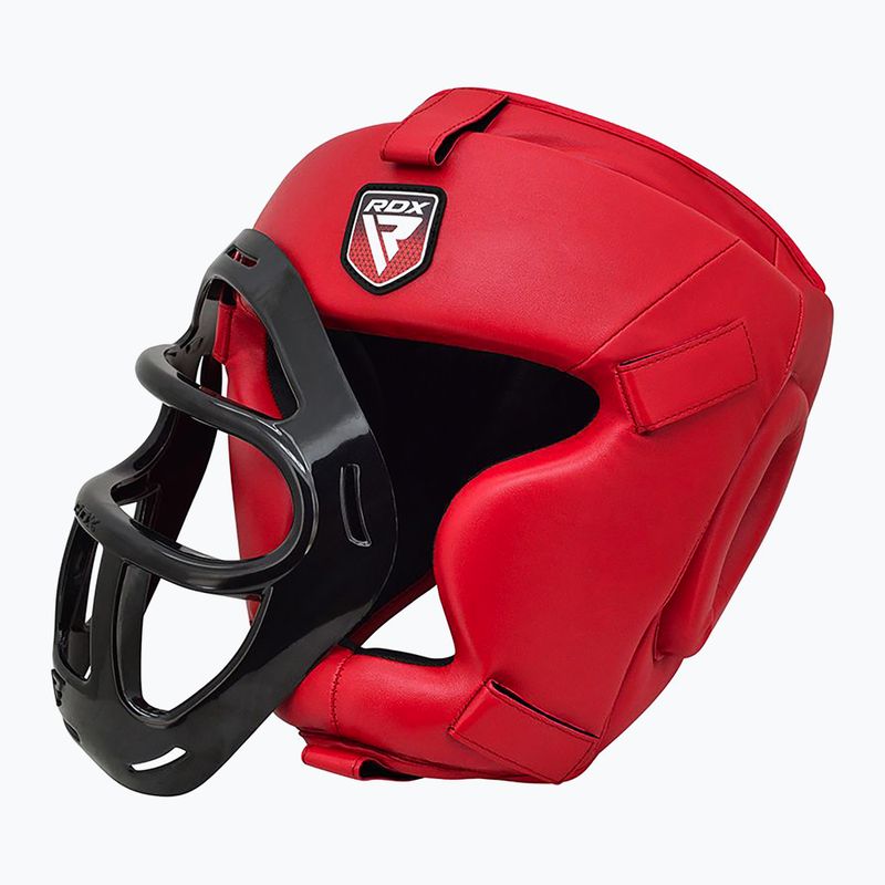 Bokso šalmas RDX Guard Grill T1 red 6