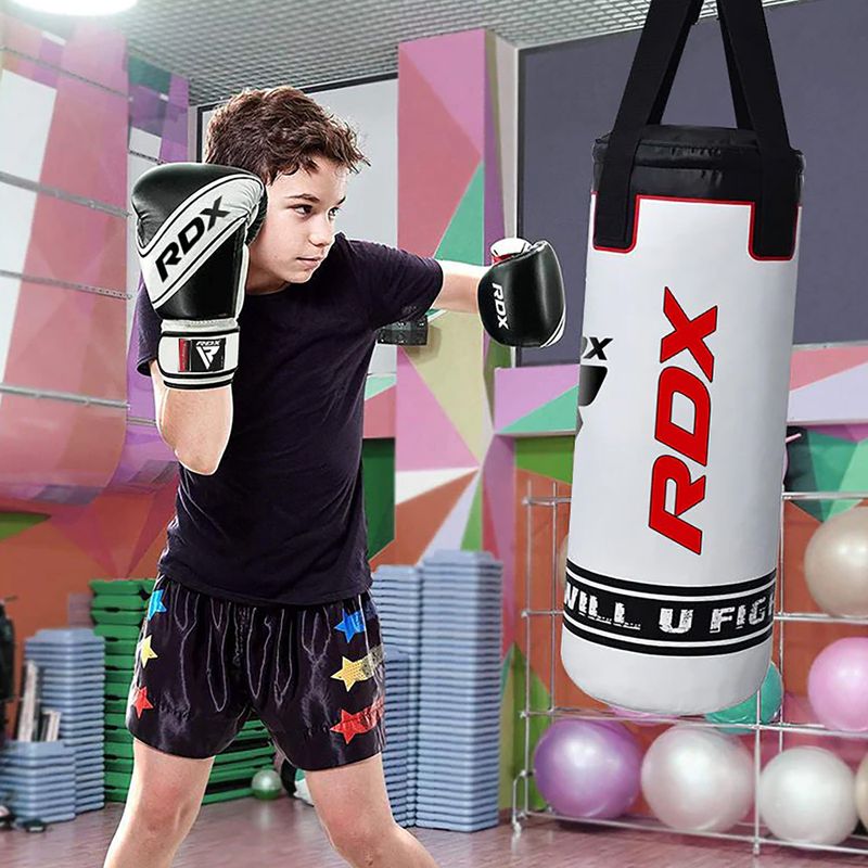 RDX vaikiškas bokso maišas Punch Bag 2 vnt. baltas KPB-4W-2FT 4