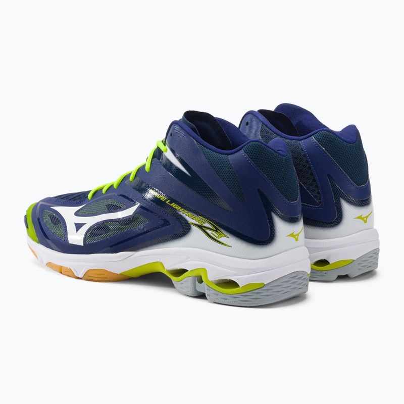 Vyriški tinklinio bateliai Mizuno Wave Lightning Z3 Mid blue V1GA170571 3