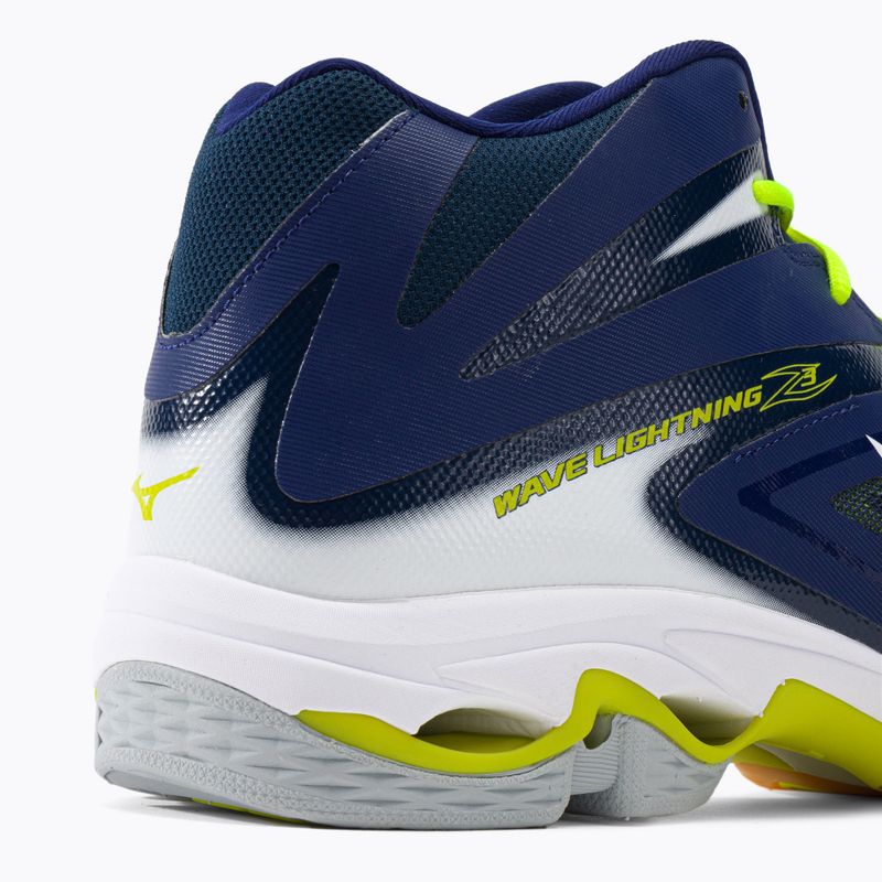 Vyriški tinklinio bateliai Mizuno Wave Lightning Z3 Mid blue V1GA170571 8
