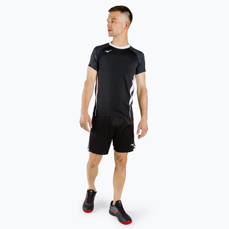 Vyriški marškinėliai Mizuno Premium High-Kyu match black V2EA700209 2