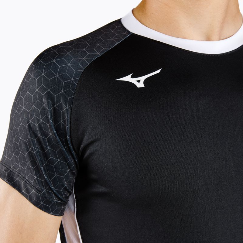 Vyriški marškinėliai Mizuno Premium High-Kyu match black V2EA700209 4