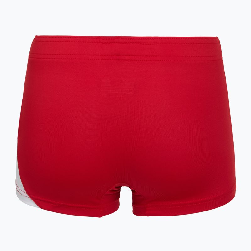 Moteriški treniruočių šortai Mizuno Myou red/white 2