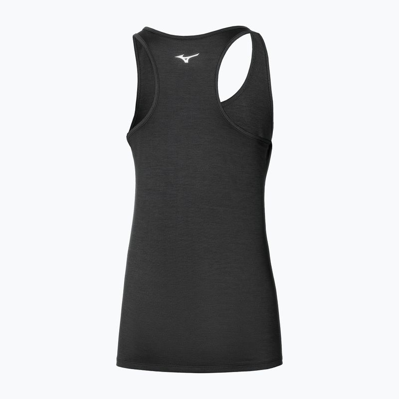 Moteriški bėgimo marškinėliai Mizuno Impulse Core Tank black 2