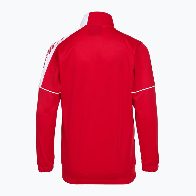 Vaikiškas treniruočių džemperis Mizuno Knitted Track red 2