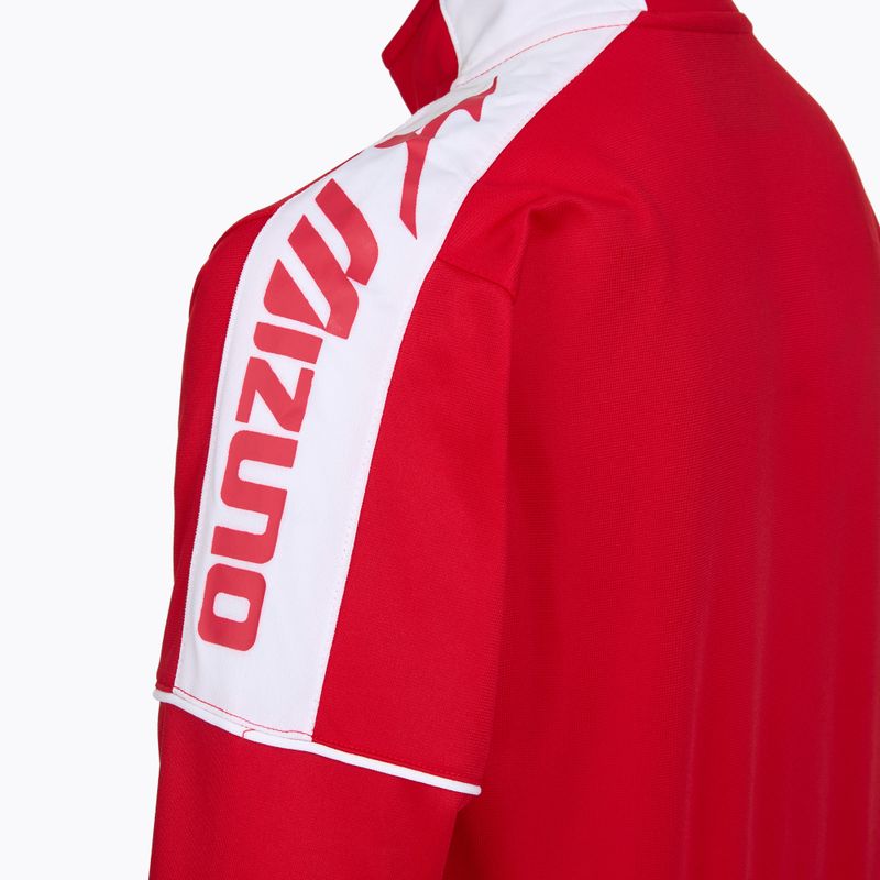Vaikiškas treniruočių džemperis Mizuno Knitted Track red 3