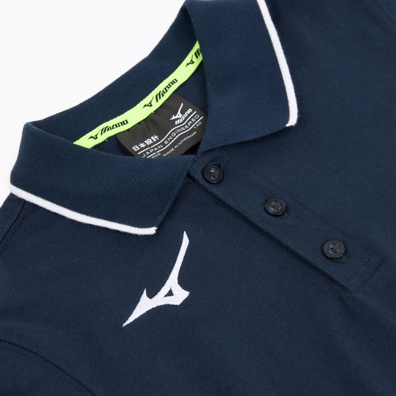 Vaikiški marškinėliai Mizuno Polo navy/white 3
