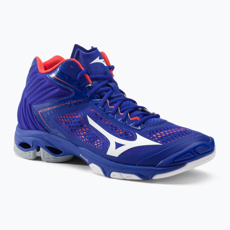 Vyriški tinklinio bateliai Mizuno Wave Lightning Z5 Mid blue V1GA190500