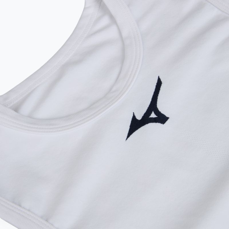 Vyriški bėgimo marškinėliai Mizuno Core Underwear Sleeveless white/navy 3