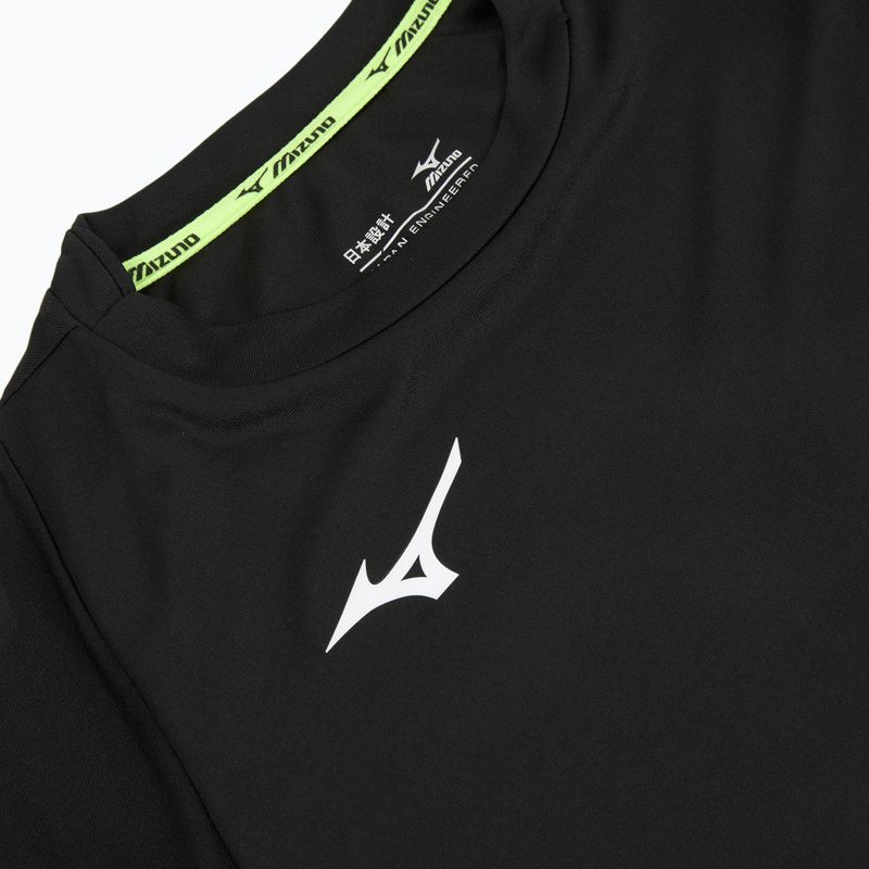 Vaikiški treniruočių marškinėliai Mizuno Core SS black/black 3
