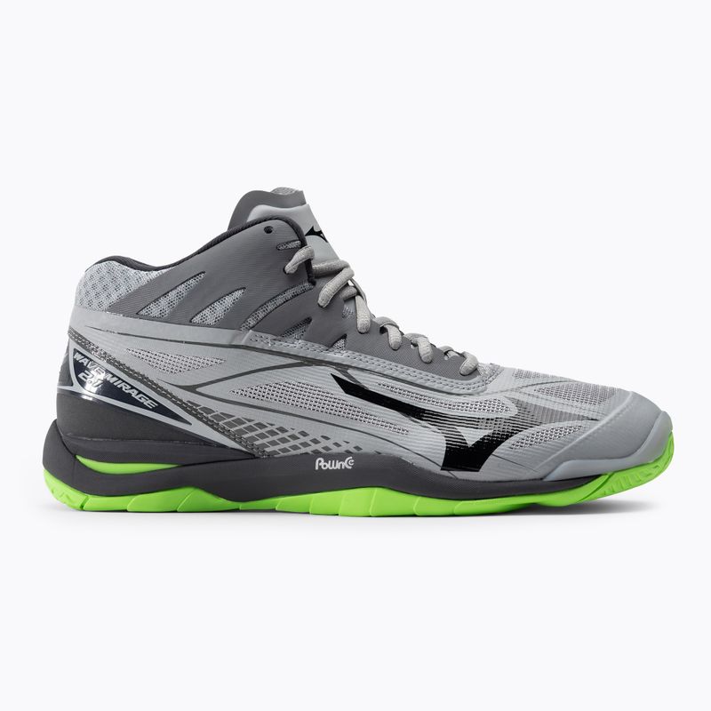 Vyriški tinklinio bateliai Mizuno Wave Mirage 2.1 Mid green X1GA187037 2