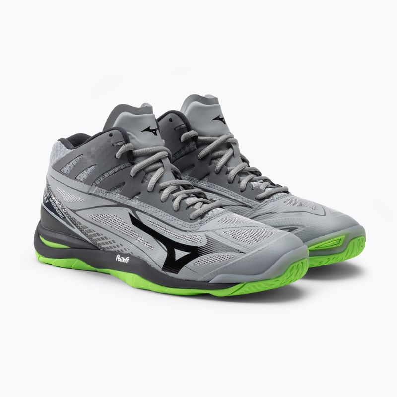 Vyriški tinklinio bateliai Mizuno Wave Mirage 2.1 Mid green X1GA187037 5
