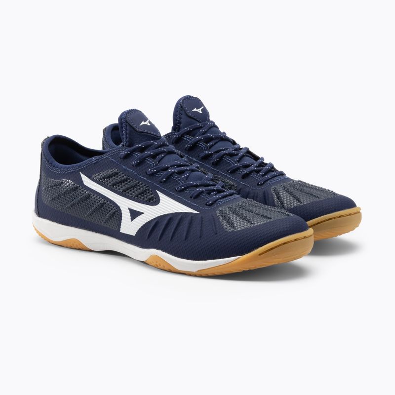 Vyriški futbolo batai Mizuno Rebula Sala Elite IN tamsiai mėlyni Q1GA202001 5
