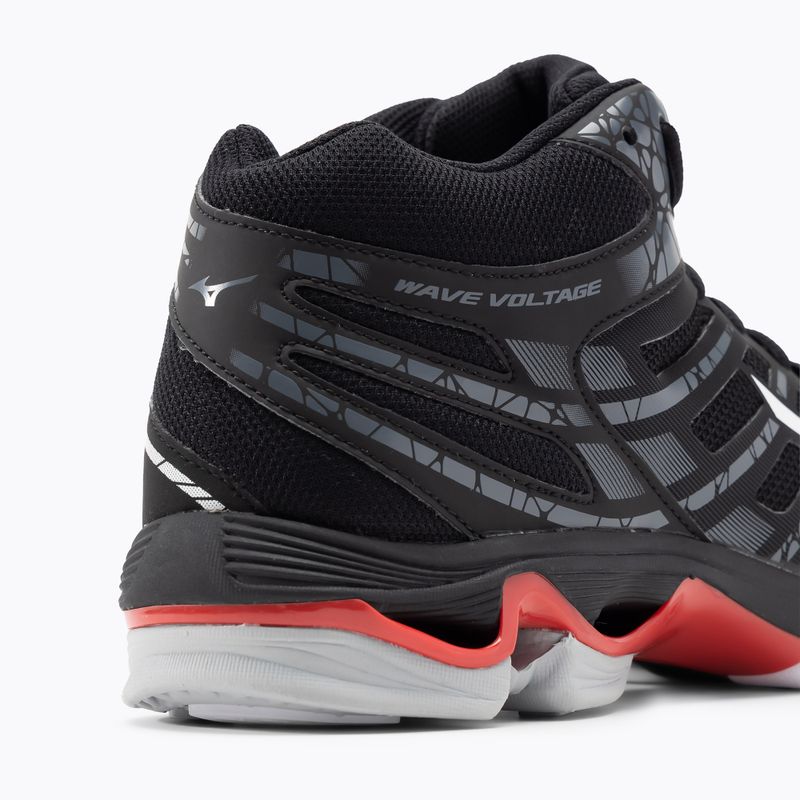 Vyriški tinklinio bateliai Mizuno Wave Voltage Mid black V1GA196545 8