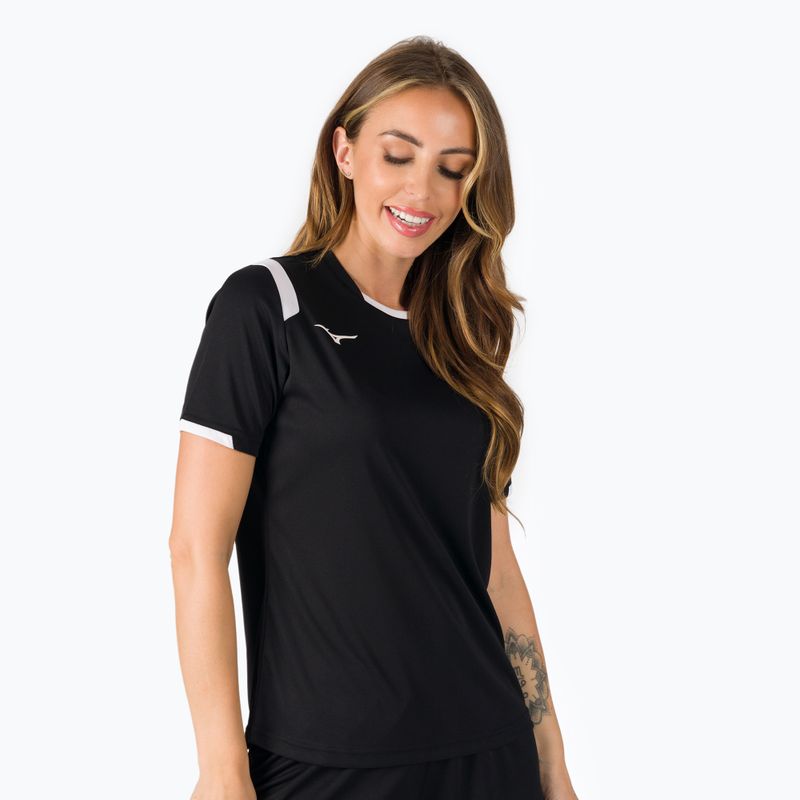 Moteriški treniruočių marškinėliai Mizuno Premium Handball black X2FA0C0209