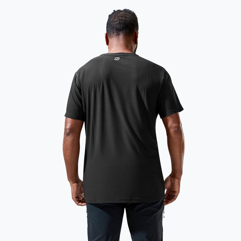 Vyriški marškinėliai Berghaus 24/7 Tech Basecrewss black/black 3