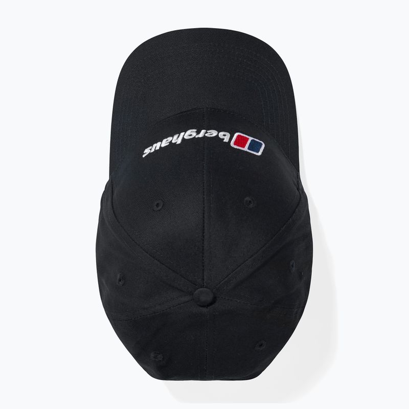 Kepuraitė su snapeliu Berghaus Logo Recognition black/black 2