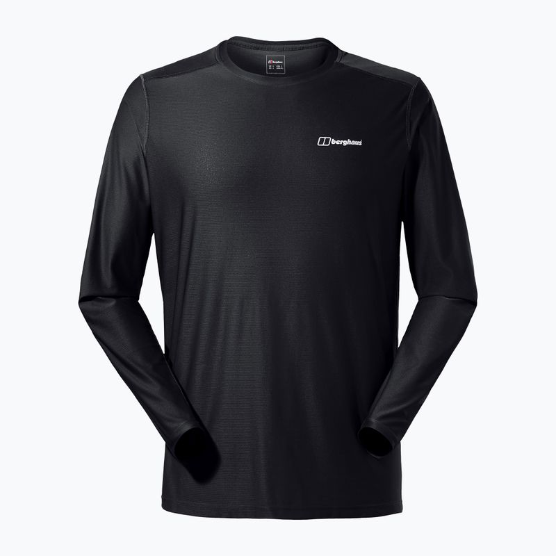 Vyriški marškinėliai ilgomis rankovėmis Berghaus 24/7 Basecrew black/black 8