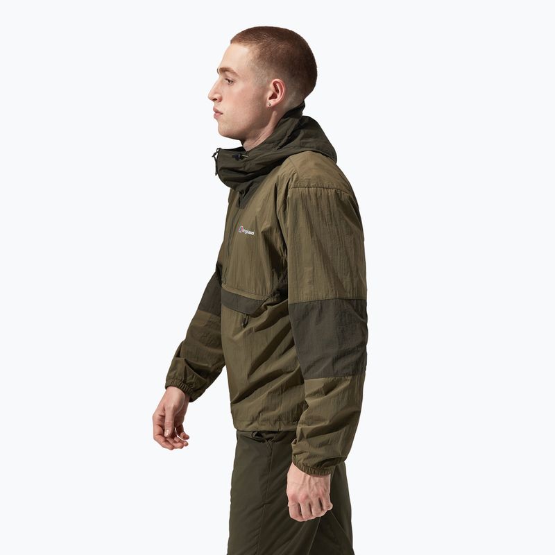 Striukė Berghaus Urb Co-Ord Wind olive night/forest night 4