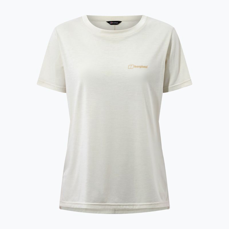 Moteriški trekingo marškinėliai Berghaus Relaxed Tech Super Stretch bone white 8