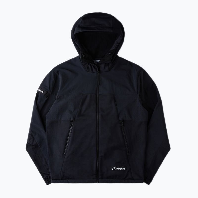 Vyriška softshell striukė Berghaus Benwell Hooded black/black