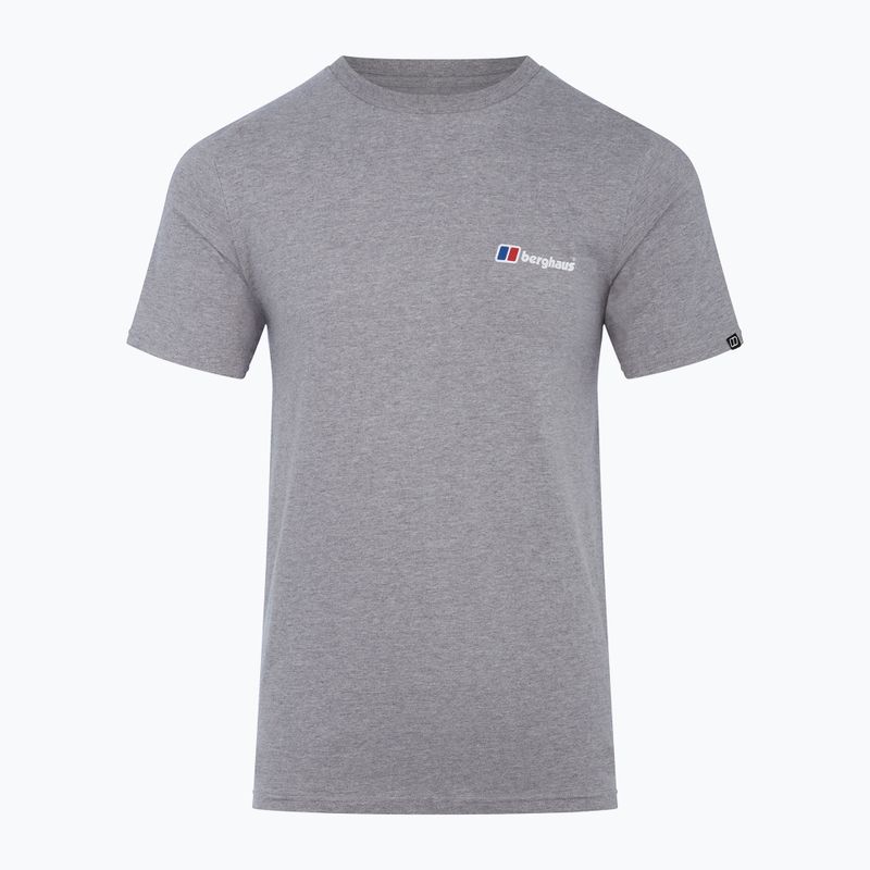 Vyriški marškinėliai Berghaus Snowdon SS Tee 2.0 grey marl bci 8