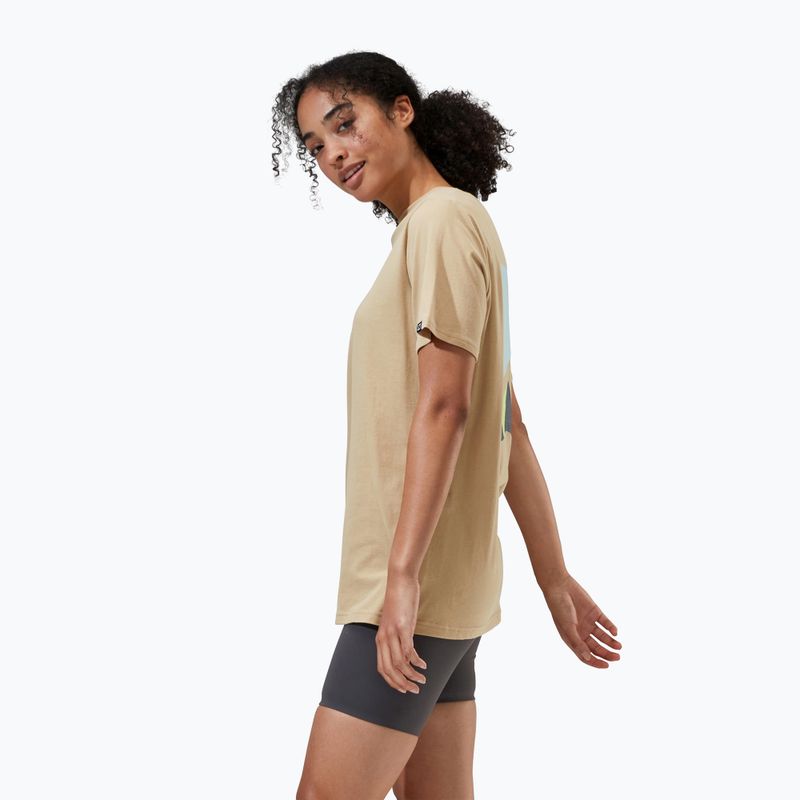 Moteriški marškinėliai Berghaus Boyfriend Dolomites sand dune 4