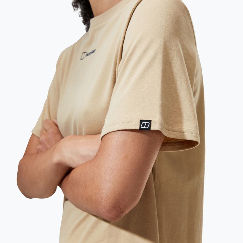 Moteriški marškinėliai Berghaus Boyfriend Dolomites sand dune 7