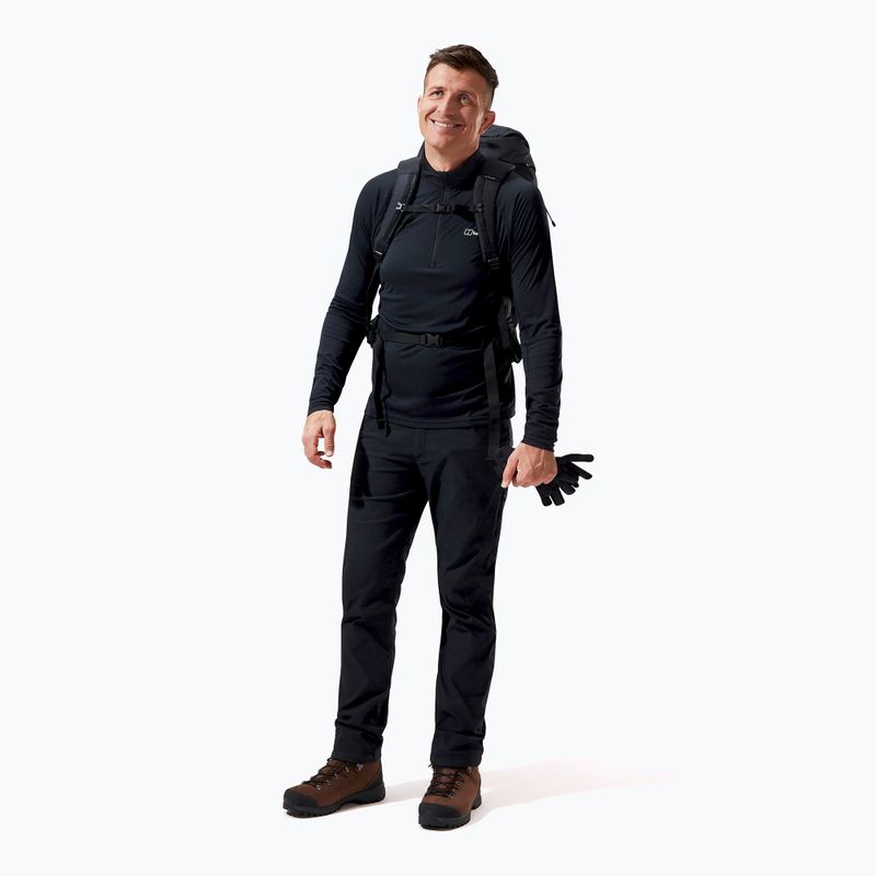 Vyriški marškinėliai ilgomis rankovėmis Berghaus Trailblaze Tech Tee black/black 2