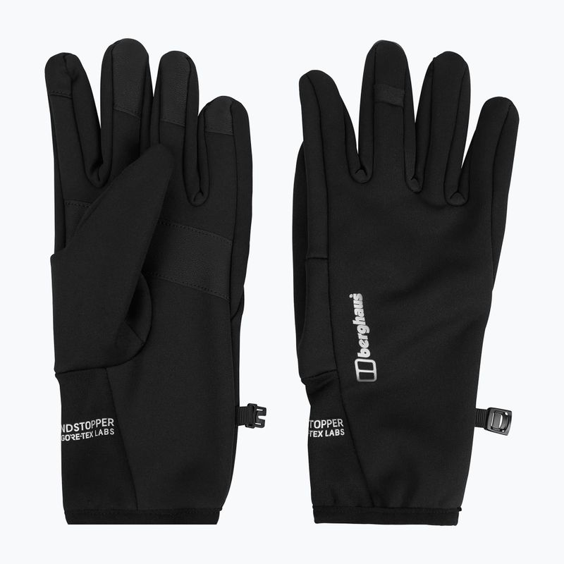 Žygio pirštinės Berghaus Hillmaster Windstopper black