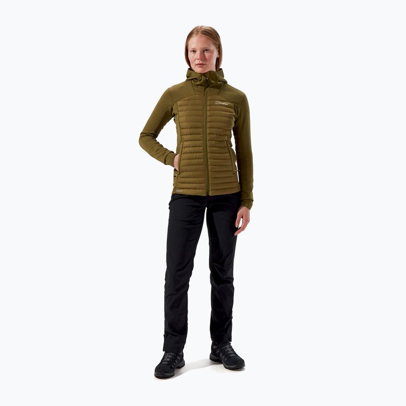 Moteriška hibridinė striukė Berghaus Nula Hybrid oak moss 2