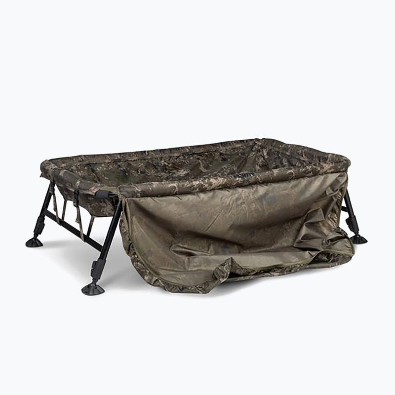 Nash Tackle Hi-Protect Carp Cradle Camo Monster mat žalia T0106 2
