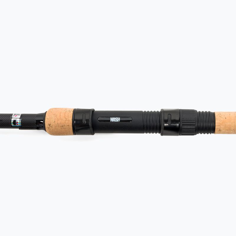 Nash Tackle Dwarf Cork karpinė meškerė juodos ir rudos spalvos T1473 2