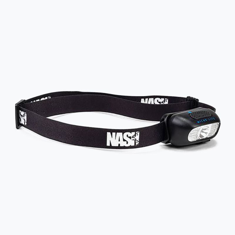 Nash Tackle Moonshine Micro Lite galvos žibintuvėlis juodas T3010