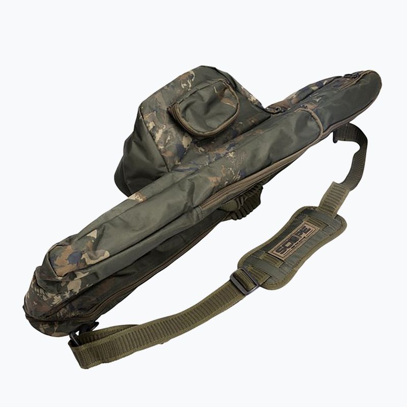 Nash Tackle Scope OPS 10ft 2 Rod Skin meškerės dėklas žaliai rudos spalvos T3766 2