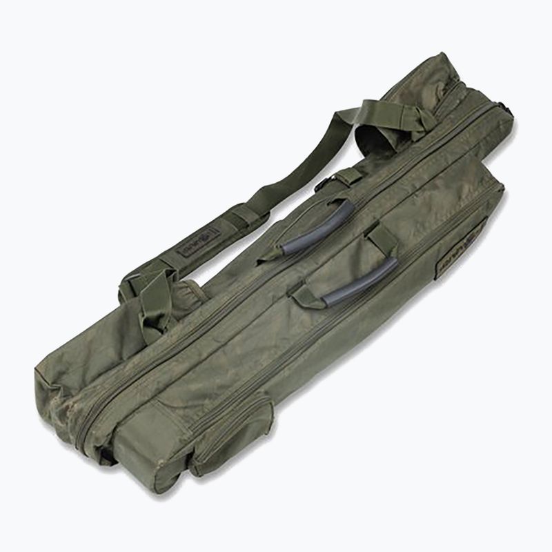 Nash Tackle Dwarf 10ft 2 strypų odos meškerės dėklas, žalias T4706 3