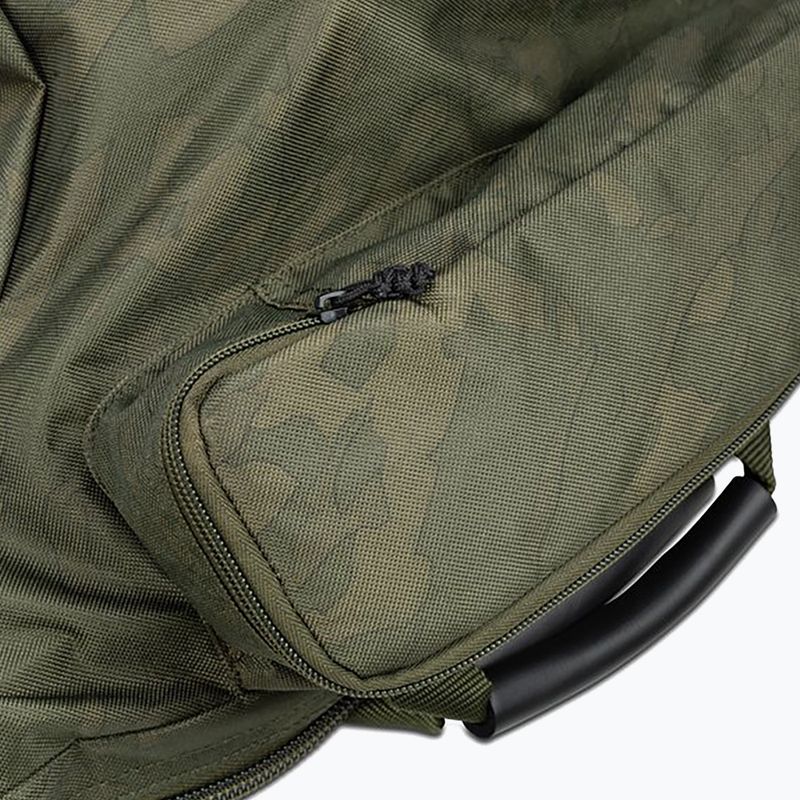 Nash Tackle Dwarf 10ft 2 strypų odos meškerės dėklas, žalias T4706 5