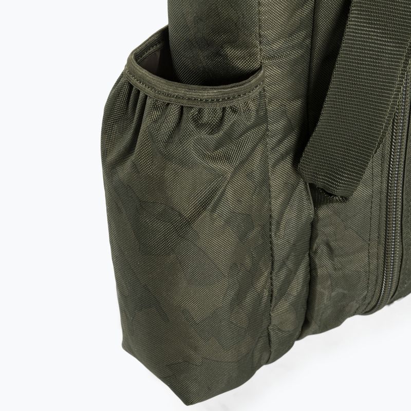 Nash Tackle Dwarf 10ft 3 strypų 3 lazdų odos lazdų dėklas žalias T4709 6