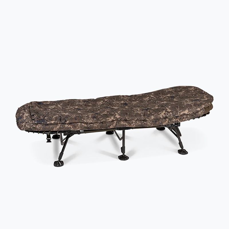 Nash Tackle Indulgence MF60 All Season 4 Fold brown bed T9490