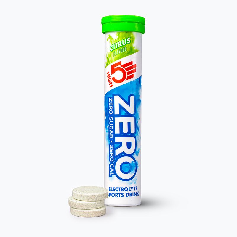 Elektrolitai HIGH5 ZERO 20 tabs citrus