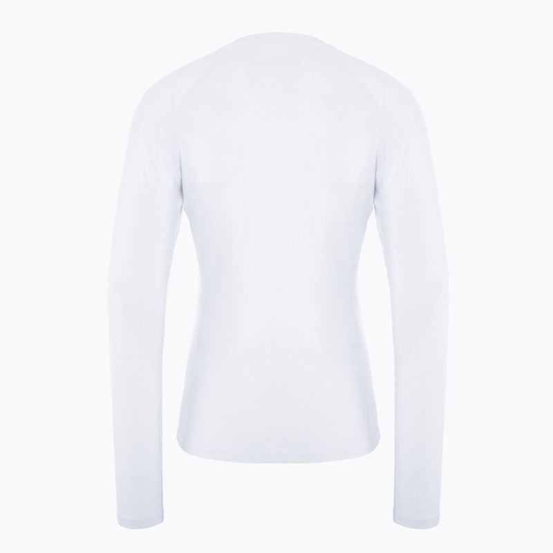 Moteriški termoaktyvūs marškinėliai ilgomis rankovėmis Surfanic Cozy CarbonDri Limited Edition Crew Neck white 5