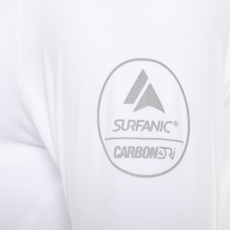 Moteriški termoaktyvūs marškinėliai ilgomis rankovėmis Surfanic Cozy CarbonDri Limited Edition Crew Neck white 7