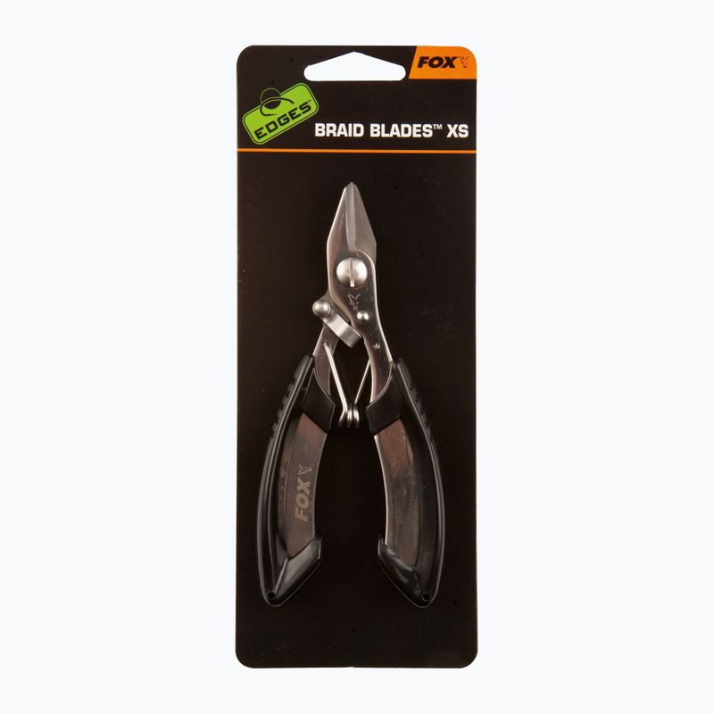 Fox International Edges Carp Braid Blades žvejybos žirklės juodos CAC540