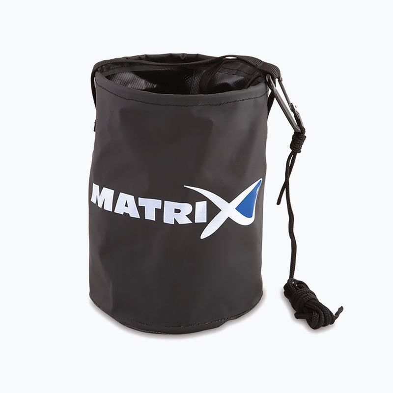Matrix sulankstomas karpių vandens kibiras su laidu, juodas GLU061