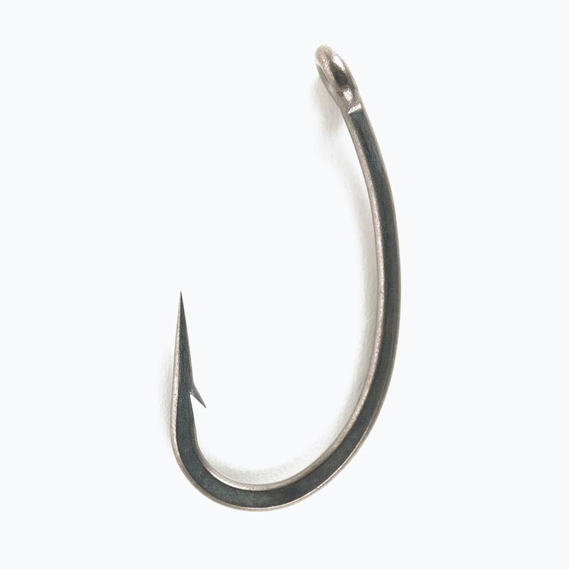Fox International Edges karpiniai kabliukai Armapoint Curve Shank Size grey CHK195