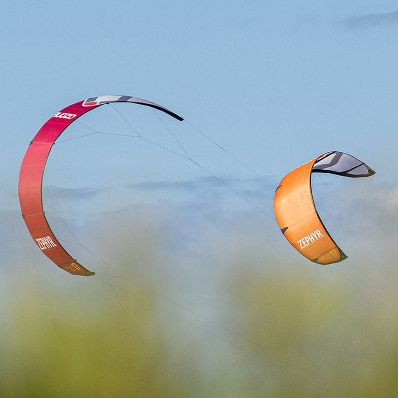 Ozone Zephyr V7 jėgos aitvaras jėgos aitvarai raudonas ZV7K17RW 3