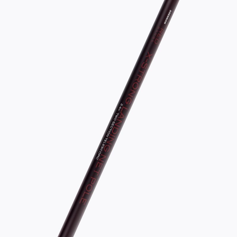 Teleskopinis strypas 2,4 m ilgio iškrovimo tinklui Drennan Red Range, juodas RMRL240 2